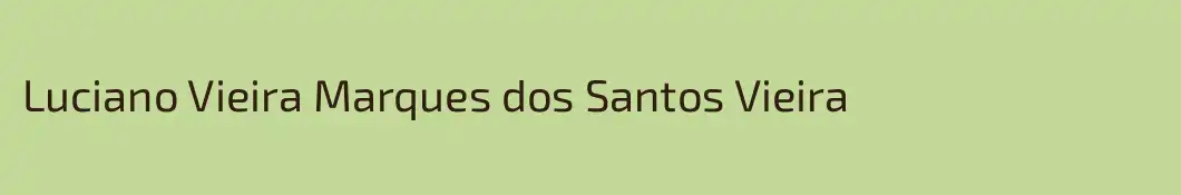 Luciano Vieira Marques dos Santos Vieira